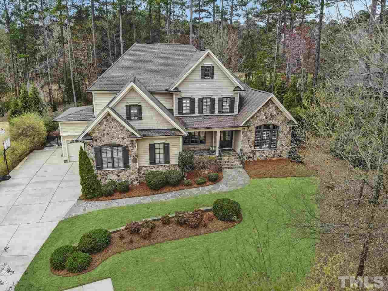6017 Reedy Creek Road Raleigh, NC 27607 - Photo 1 of 30 Luxury and Privacy. Front yard irrigation.