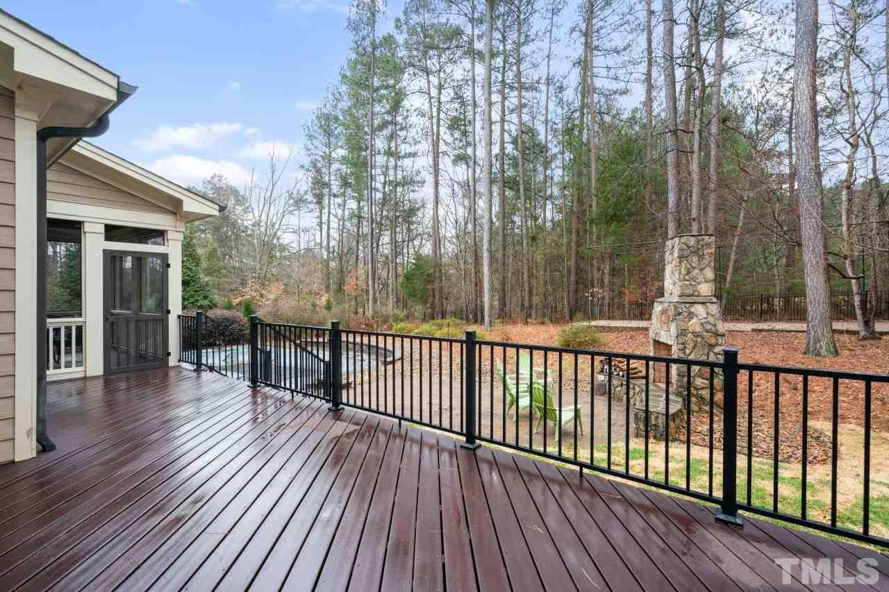 6017 Reedy Creek Road Raleigh, NC 27607 - Photo 29 of 30 Trex decking. Oversized and private. Perfect for entertaining and relaxing.