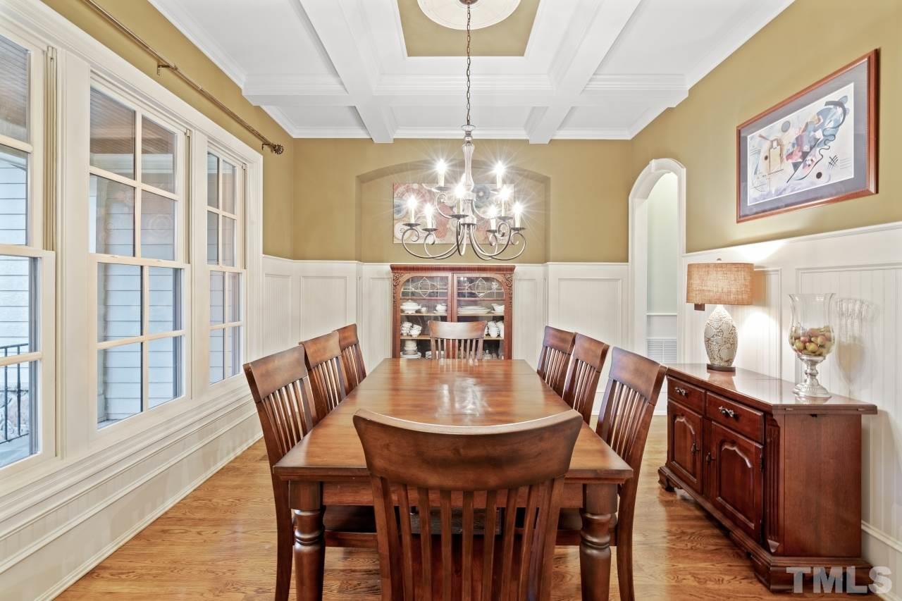 6017 Reedy Creek Road Raleigh, NC 27607 - Photo 6 of 30 Elegant dining room with butler's pantry