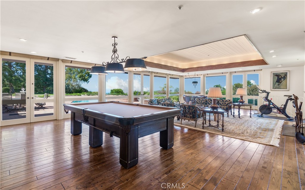 34 Crest Rolling Hills Palos Verdes Peninsula, CA 90274 - Photo 11 of 35 a view of a dining room with furniture window and wooden floor