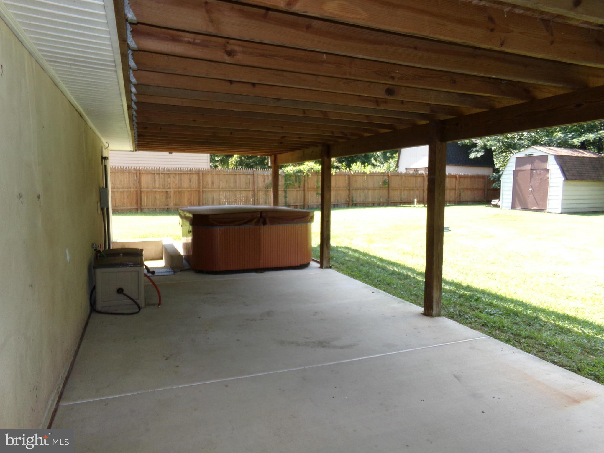 906 Elmhurst Road Severn, MD 21144 - Photo 23 of 30 View of Back Porch Area under Deck