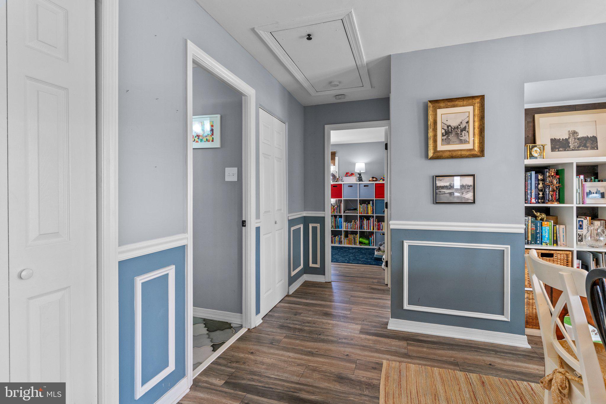 716 Auburn Road Fairless Hills, PA 19030 - Photo 23 of 28 Hallway to Bedrooms 2 & 3