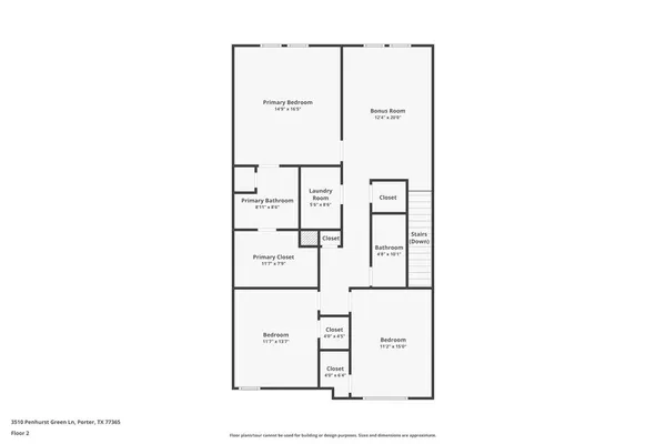 $2,080 | 3510 Penhurst Green, Porter, TX 77365