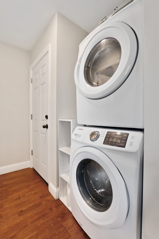 114 Waverly Street, Unit 3 Everett, MA 02149 - Photo 13 of 18 a utility room with dryer and washer