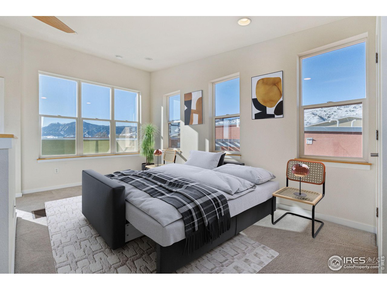 1351 Yellow Pine Avenue Boulder, CO 80304 - Photo 21 of 34 a bedroom with a bed and window