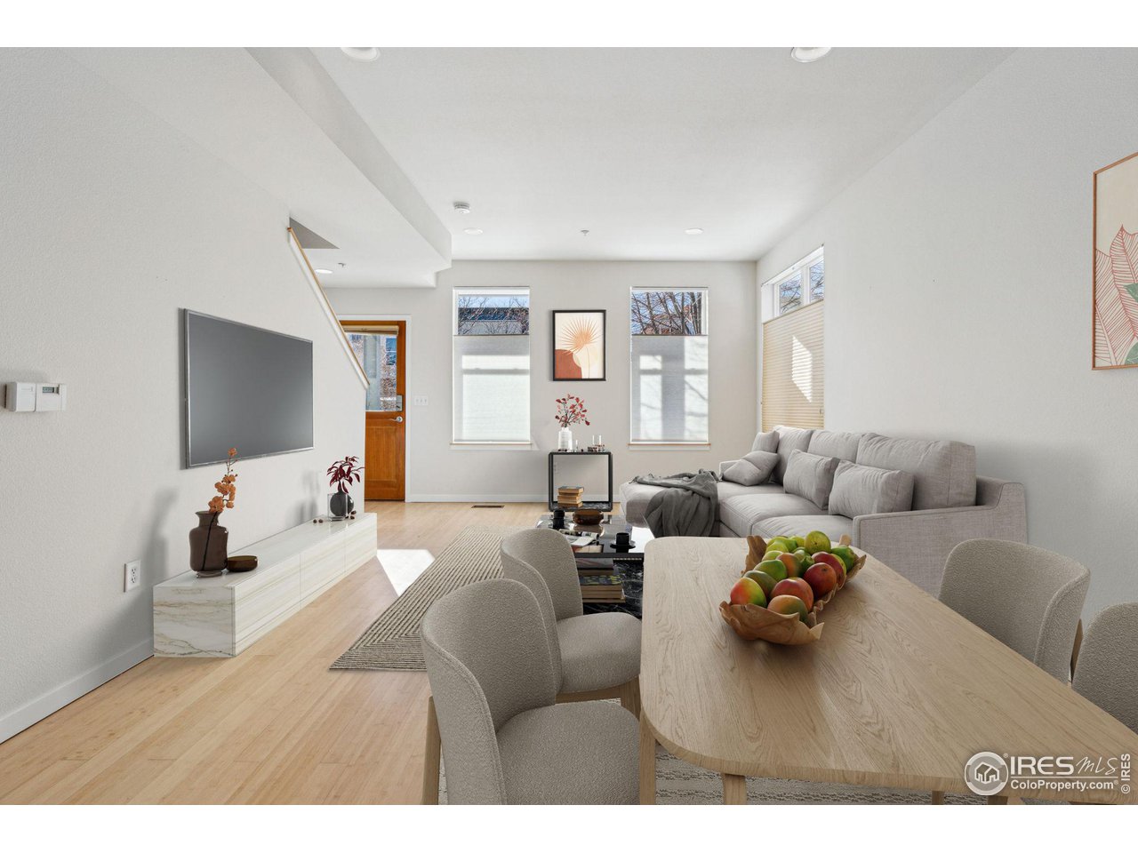 1351 Yellow Pine Avenue Boulder, CO 80304 - Photo 34 of 34 a living room with furniture and a flat screen tv