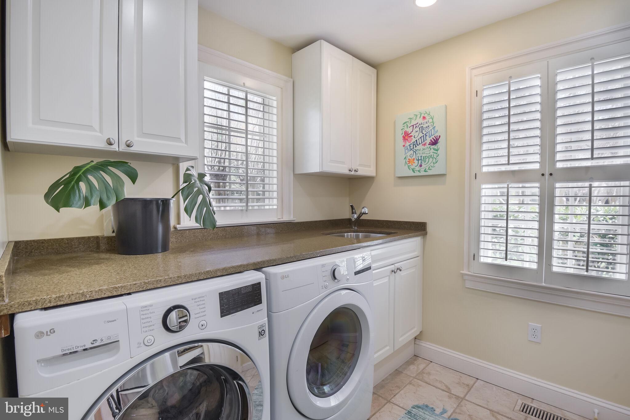 10601 Gainsborough Road Potomac, MD 20854 - Photo 28 of 55 a kitchen with a sink a window and cabinets
