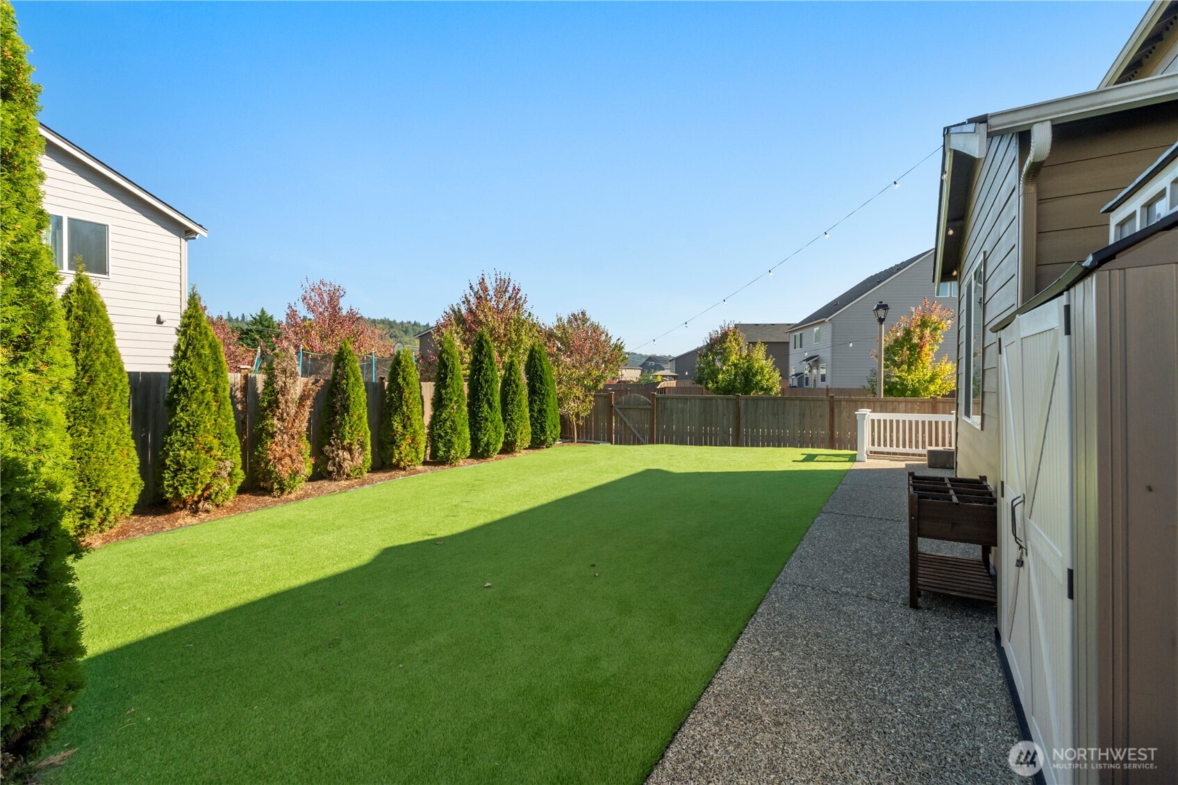 1002 O O'Farrell Lane Northwest Orting, WA 98360 - Photo 6 of 38 a view of yard