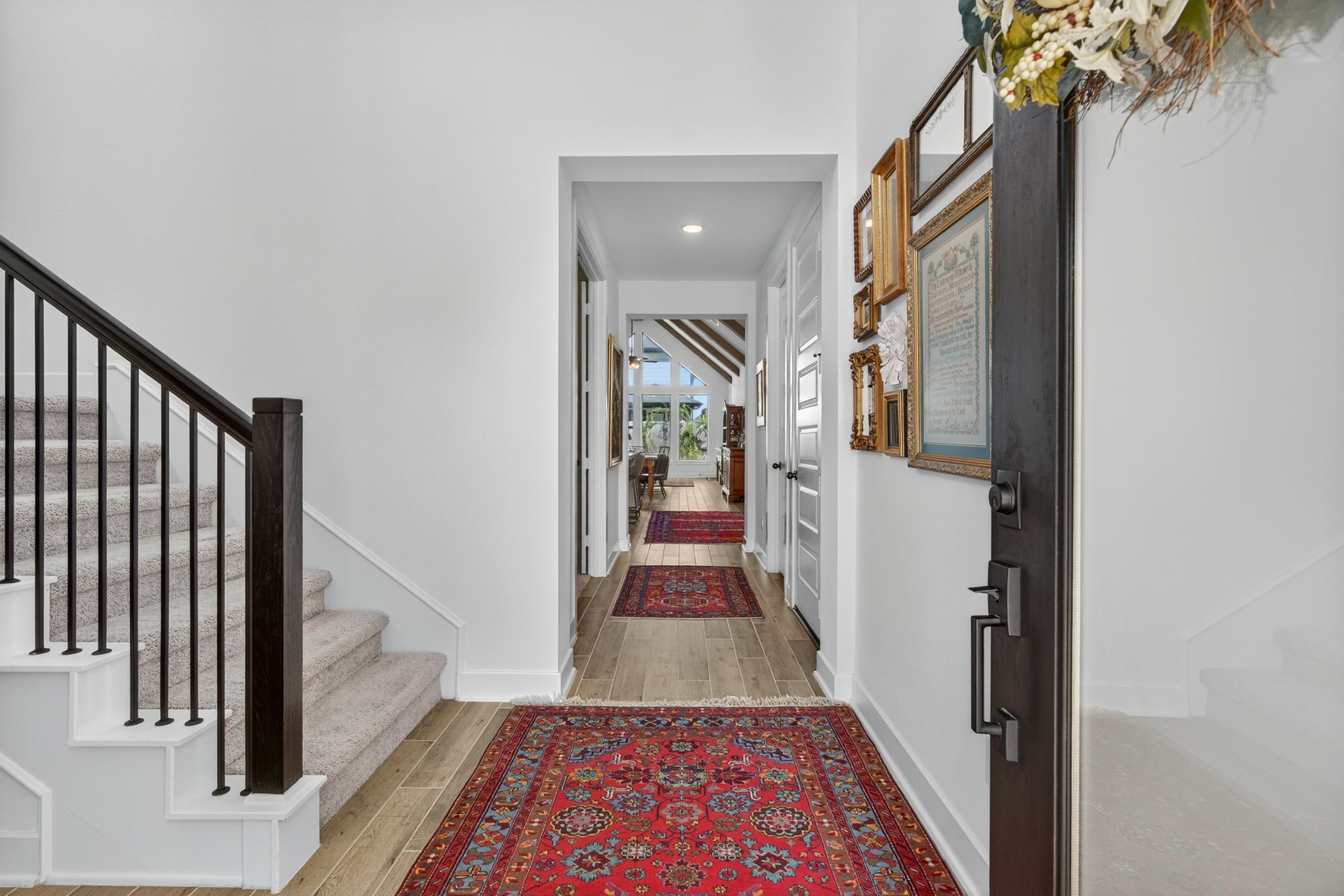 31418 Golden Cliffs Lane Fulshear, TX 77441 - Photo 8 of 48 a view of a hallway view with staircase
