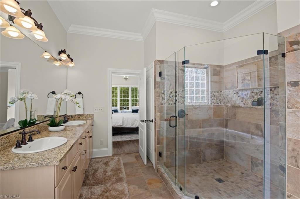 8400 Parkchester Place Oak Ridge, NC 27310 - Photo 21 of 49 primary bath