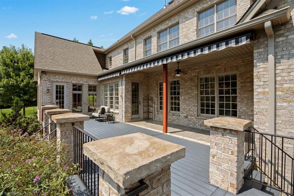8400 Parkchester Place Oak Ridge, NC 27310 - Photo 27 of 49 looking back towards main deck spaces
