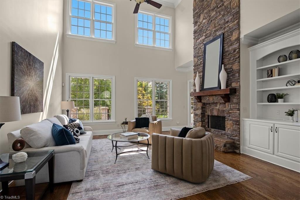 8400 Parkchester Place Oak Ridge, NC 27310 - Photo 10 of 49 2 story great room