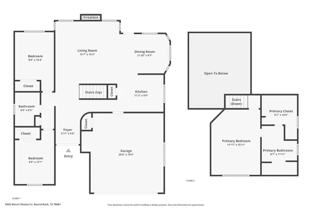 $1,950 | 8403 Mt Shasta Cove, Round Rock, TX 78681