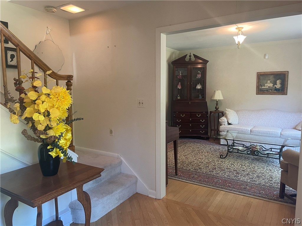 2671 Lyons Road Camillus, NY 13031 - Photo 4 of 50 Front Foyer to Den