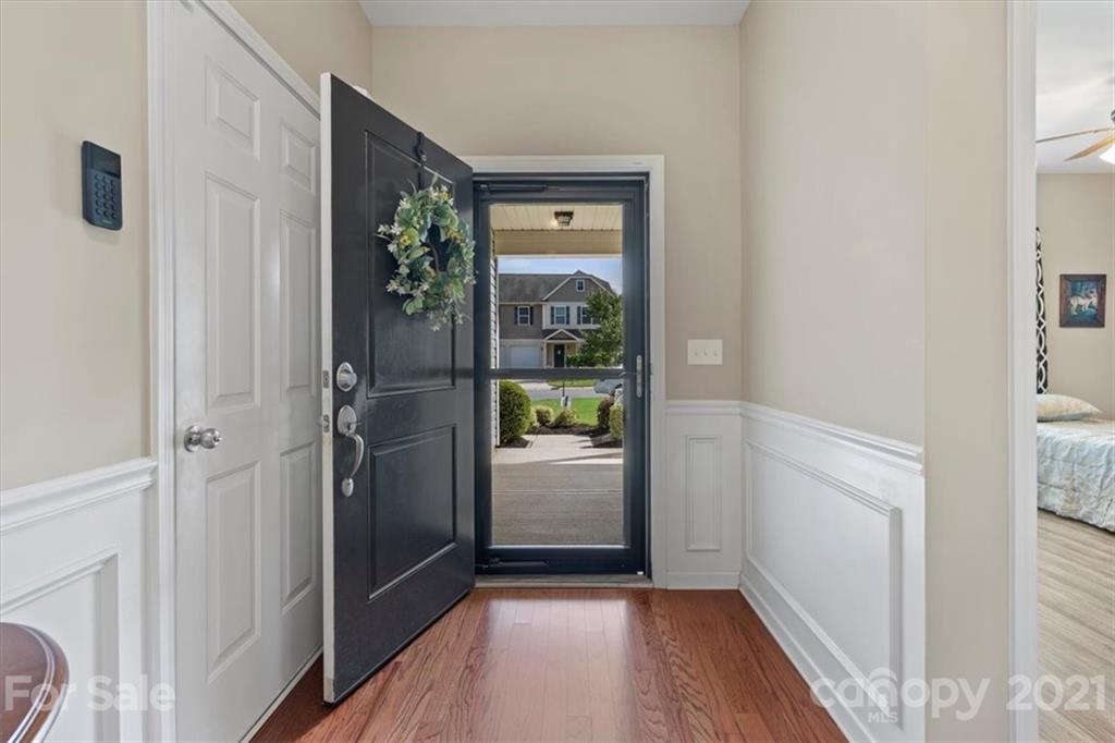8098 Bryson Road Indian Land, SC 29707 - Photo 3 of 30 a view of entryway with wooden floor