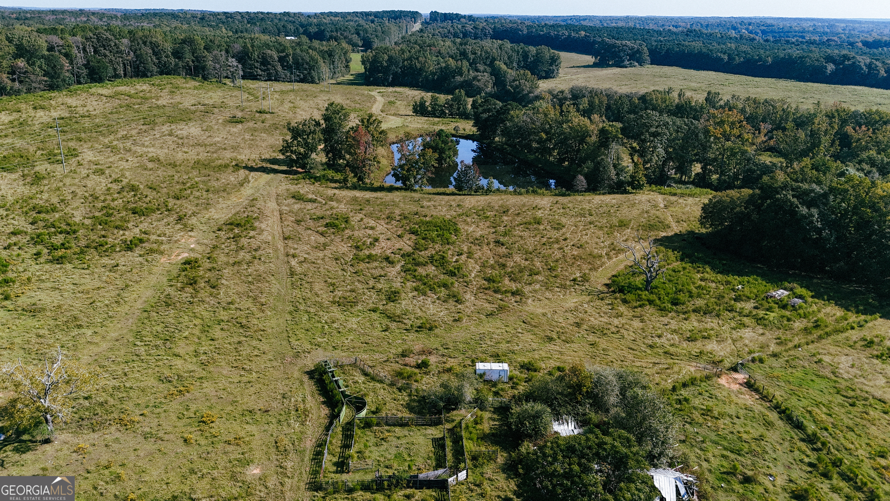 260.66-ac Bohannon Road Grantville, GA 30220 - Photo 4 of 22 a view of a yard with plants and large trees