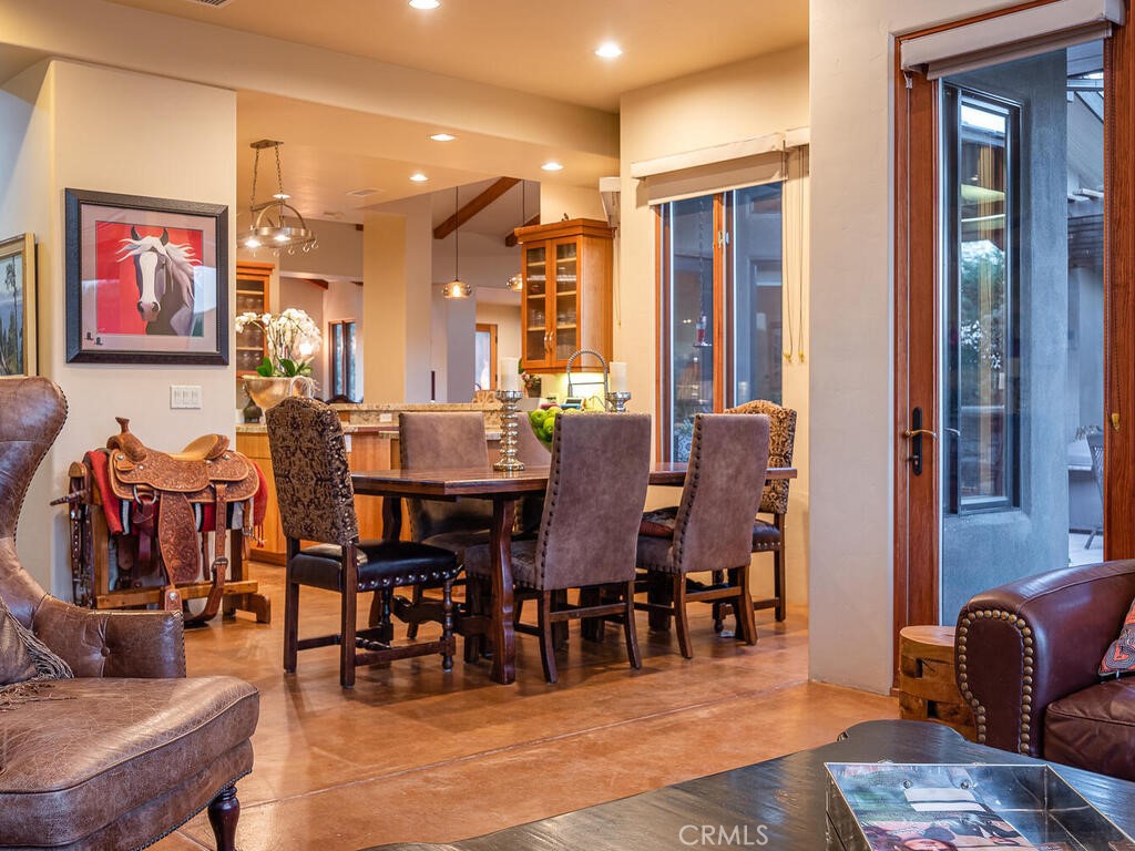 7790 Airport Road Paso Robles, CA 93446 - Photo 12 of 71 a view of a dining room with furniture