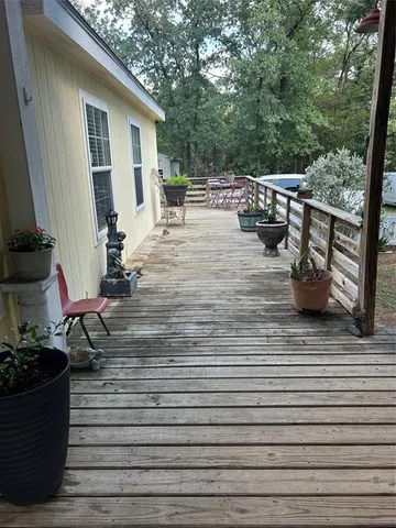 a view of outdoor space with seating space