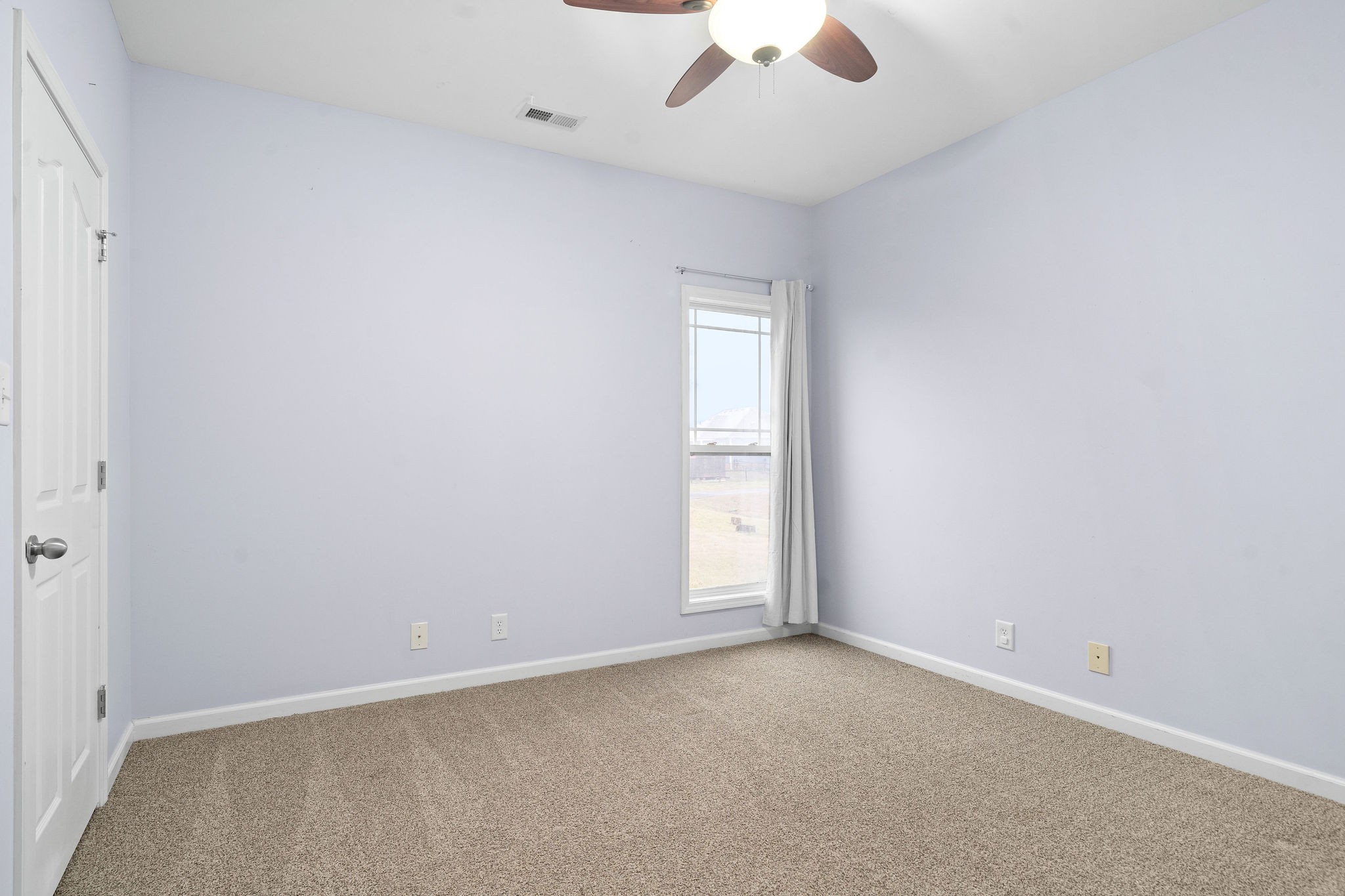 233 Barkers Mill Road Pembroke, KY 42266 - Photo 25 of 48 an empty room with a empty space and a ceiling fan