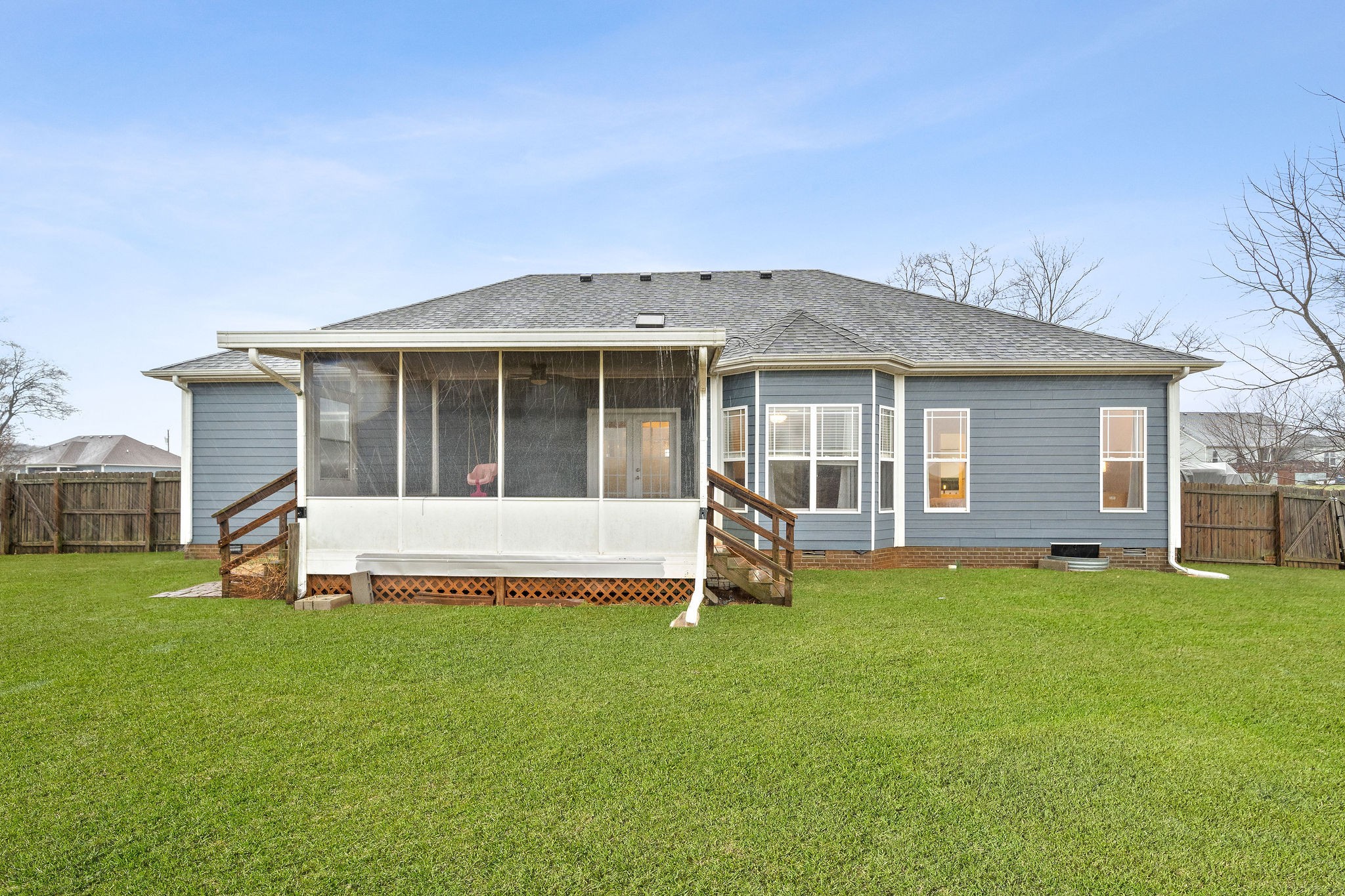 233 Barkers Mill Road Pembroke, KY 42266 - Photo 35 of 48 a view of a house with a yard and sitting area