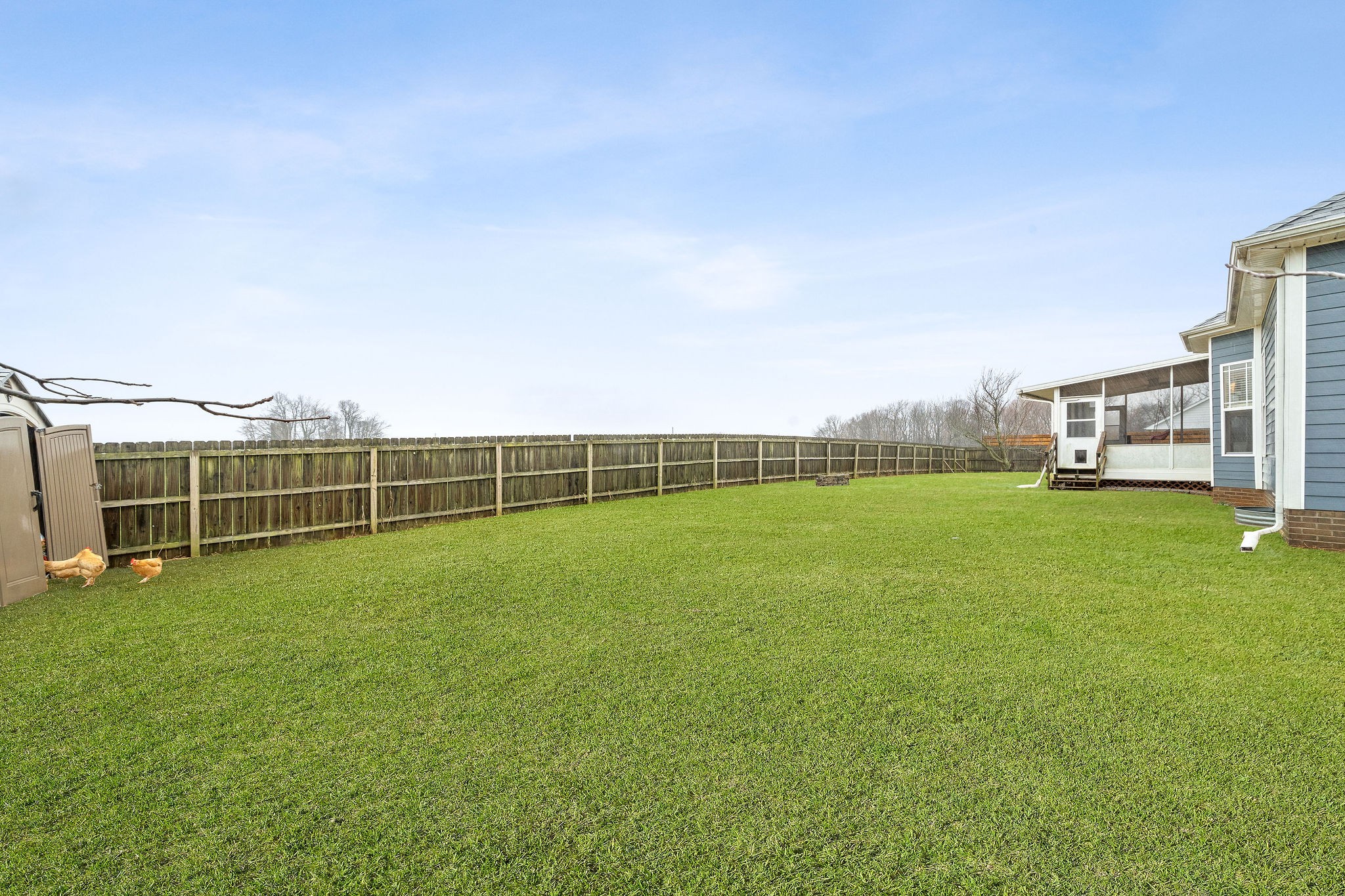 233 Barkers Mill Road Pembroke, KY 42266 - Photo 36 of 48 a view of a green field with wooden fence