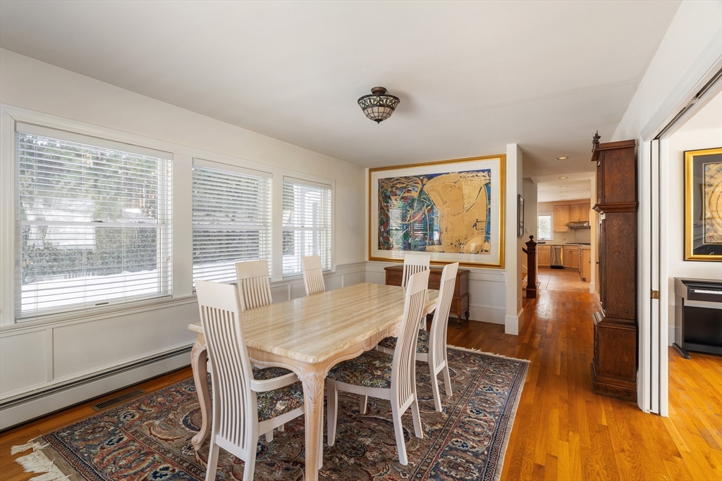 10 Redstone Lane Marblehead, MA 01945 - Photo 8 of 31 a view of a dining room with furniture window and wooden floor