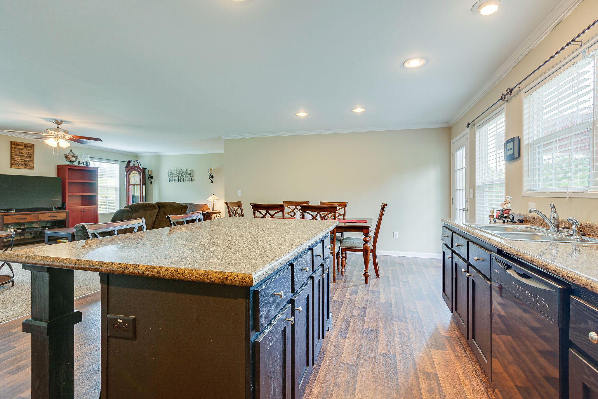 3349 Mahlon Moore Road Spring Hill, TN 37174 - Photo 14 of 28 a large kitchen with a table and chairs