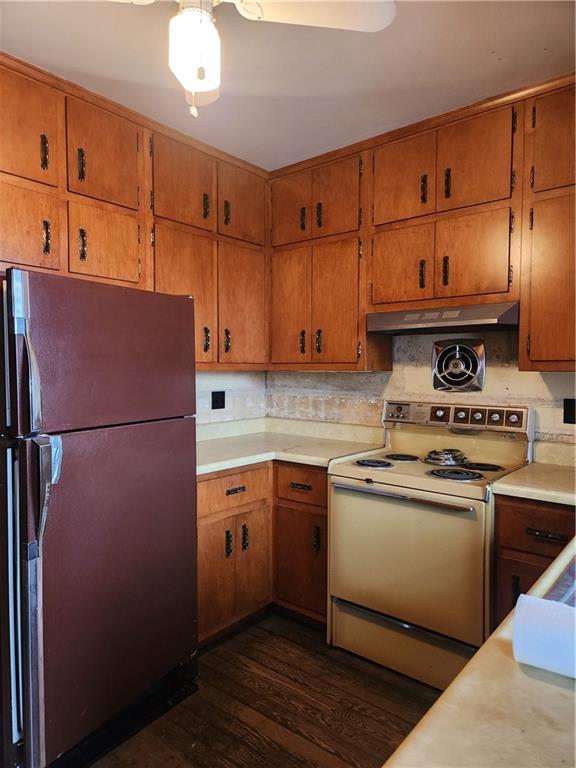 1100 Old State Road Apollo, PA 15613 - Photo 5 of 16 a kitchen with stainless steel appliances granite countertop a refrigerator sink stove and cabinets