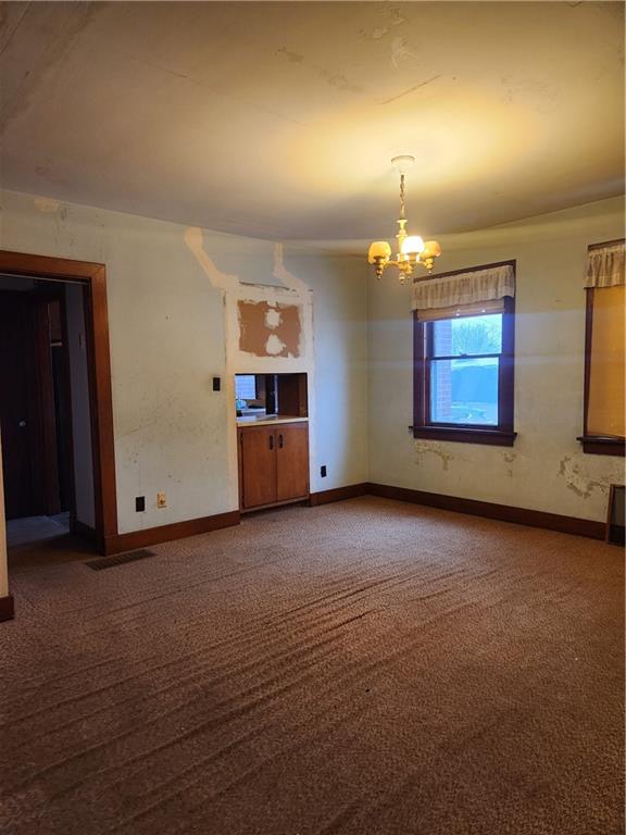 1100 Old State Road Apollo, PA 15613 - Photo 8 of 16 an empty room with windows and fireplace