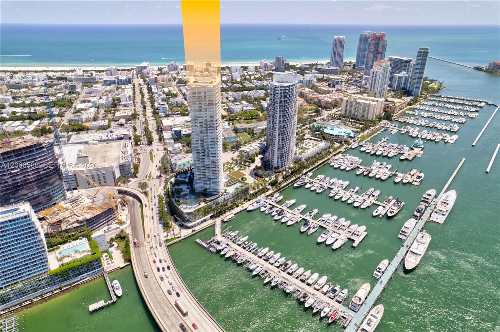 450 Alton Road, Unit 806 Miami Beach, FL 33139 - Photo 23 of 23 a view of a city