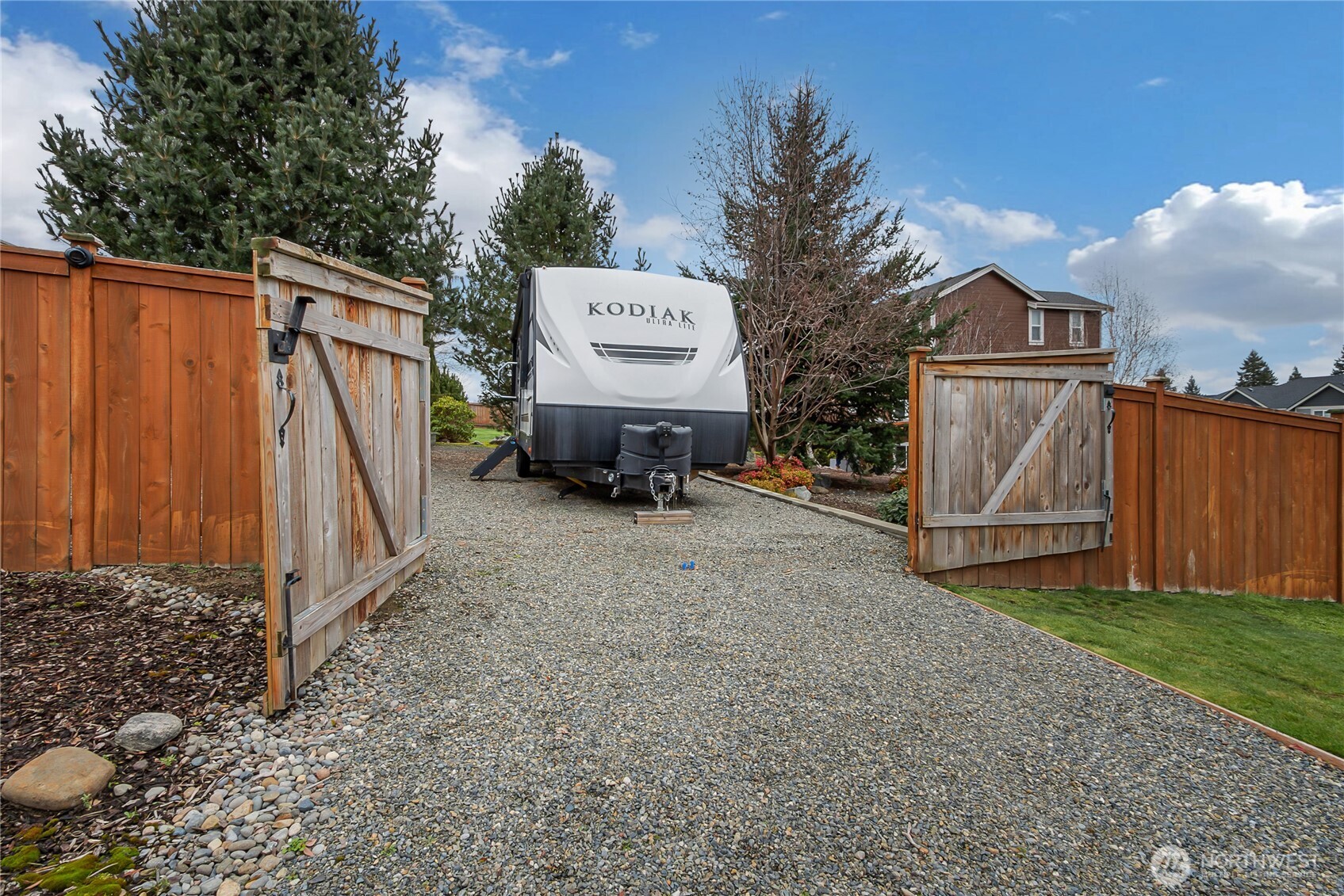 889 Lund Street Buckley, WA 98321 - Photo 23 of 25 a view of a back yard of the house