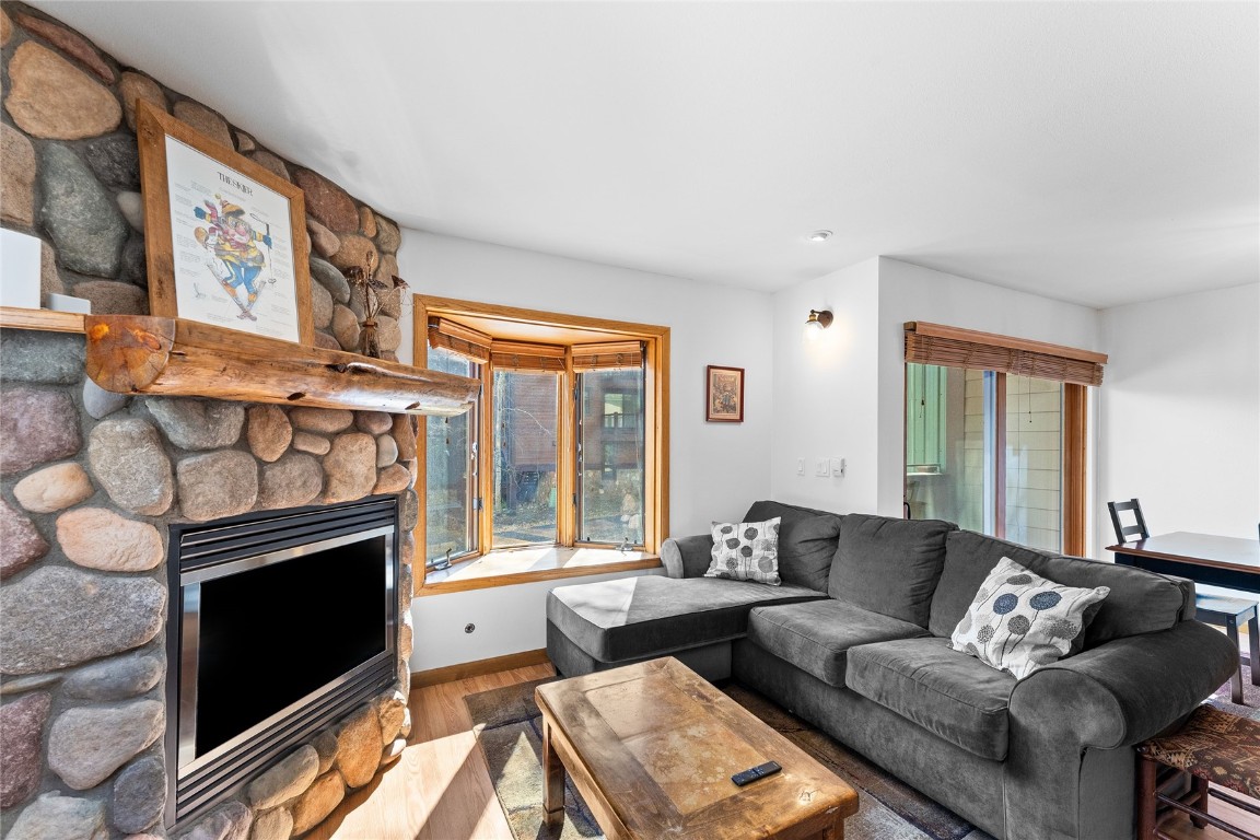 465 4 O Clock Road, Unit 105 Breckenridge, CO 80424 - Photo 5 of 34 Living RoomView 2