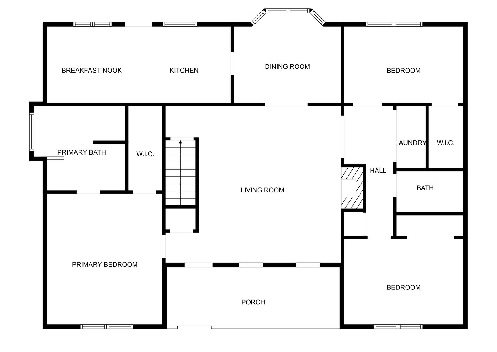 201 Van Dell Drive Rock Spring, GA 30739 - Photo 46 of 47 Floor Plan