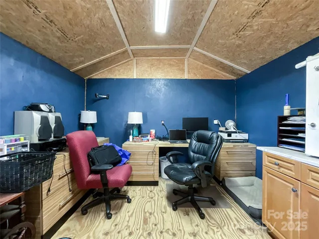 a view of storage and utility room