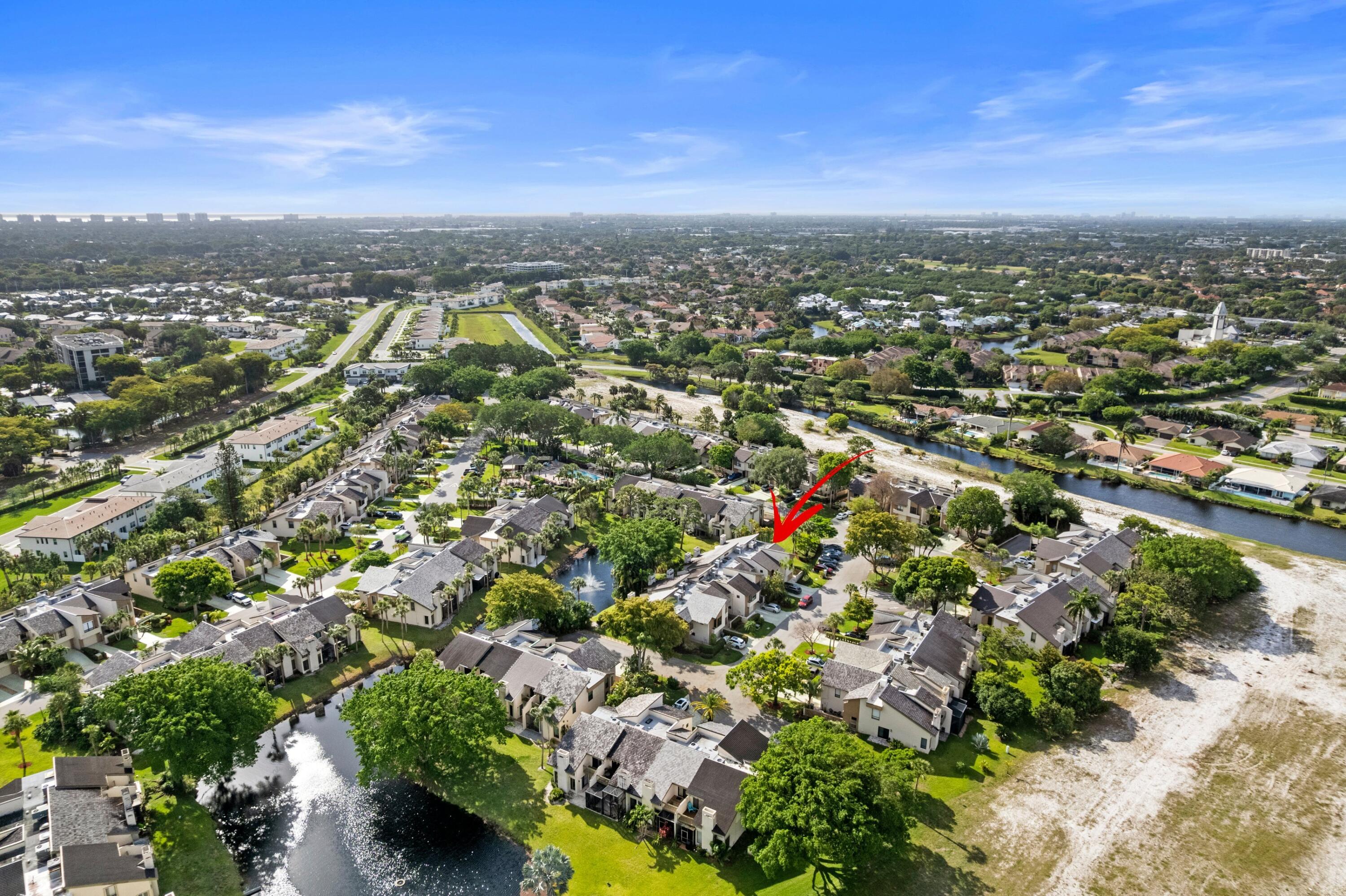6079 Glendale Drive Boca Raton, FL 33433 - Photo 35 of 49 Aerial Neighborhood View