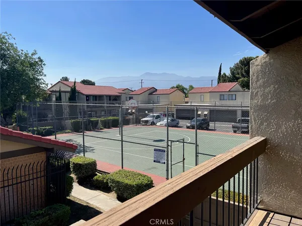 a view of a houses with a balcony