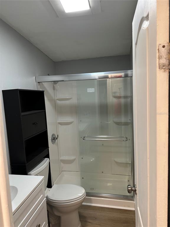 448 Southwest Central Terrace Fort White, FL 32038 - Photo 19 of 19 a bathroom with a shower a toilet and a sink