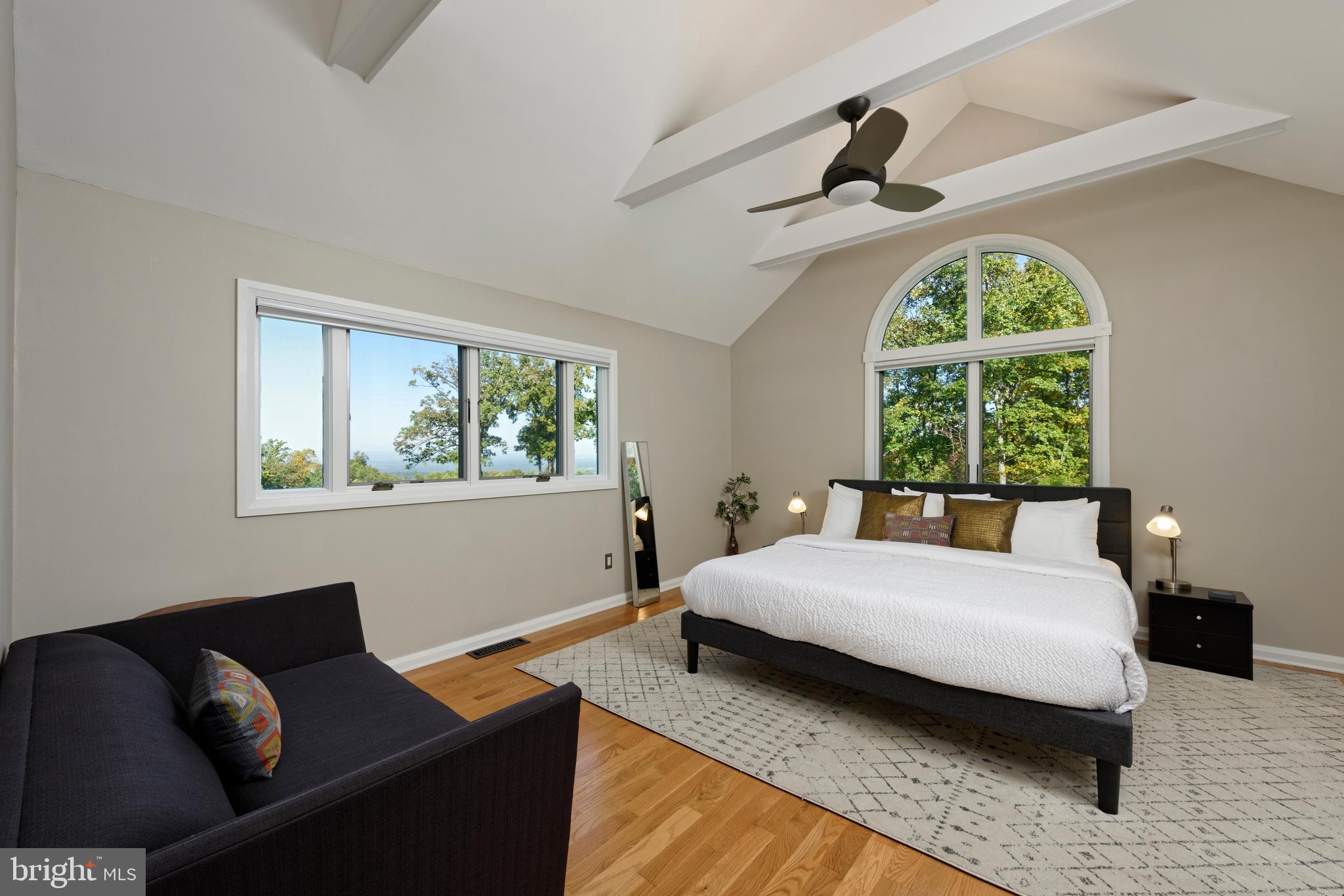 20615 Blue Ridge Mountain Road Paris, VA 20130 - Photo 24 of 80 a bedroom with a bed window and a bed