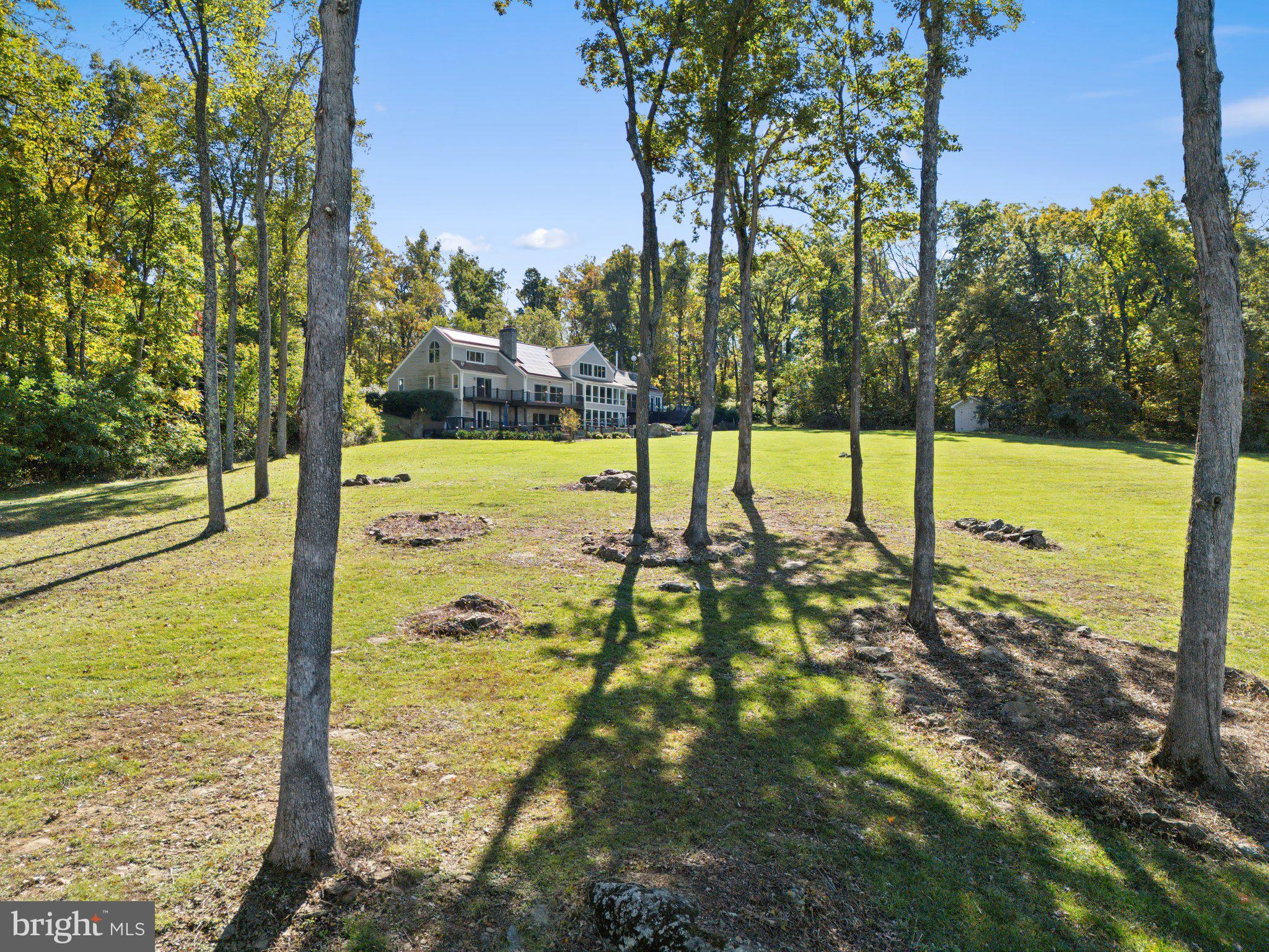 20615 Blue Ridge Mountain Road Paris, VA 20130 - Photo 47 of 80 View from lower lawn up to the main house