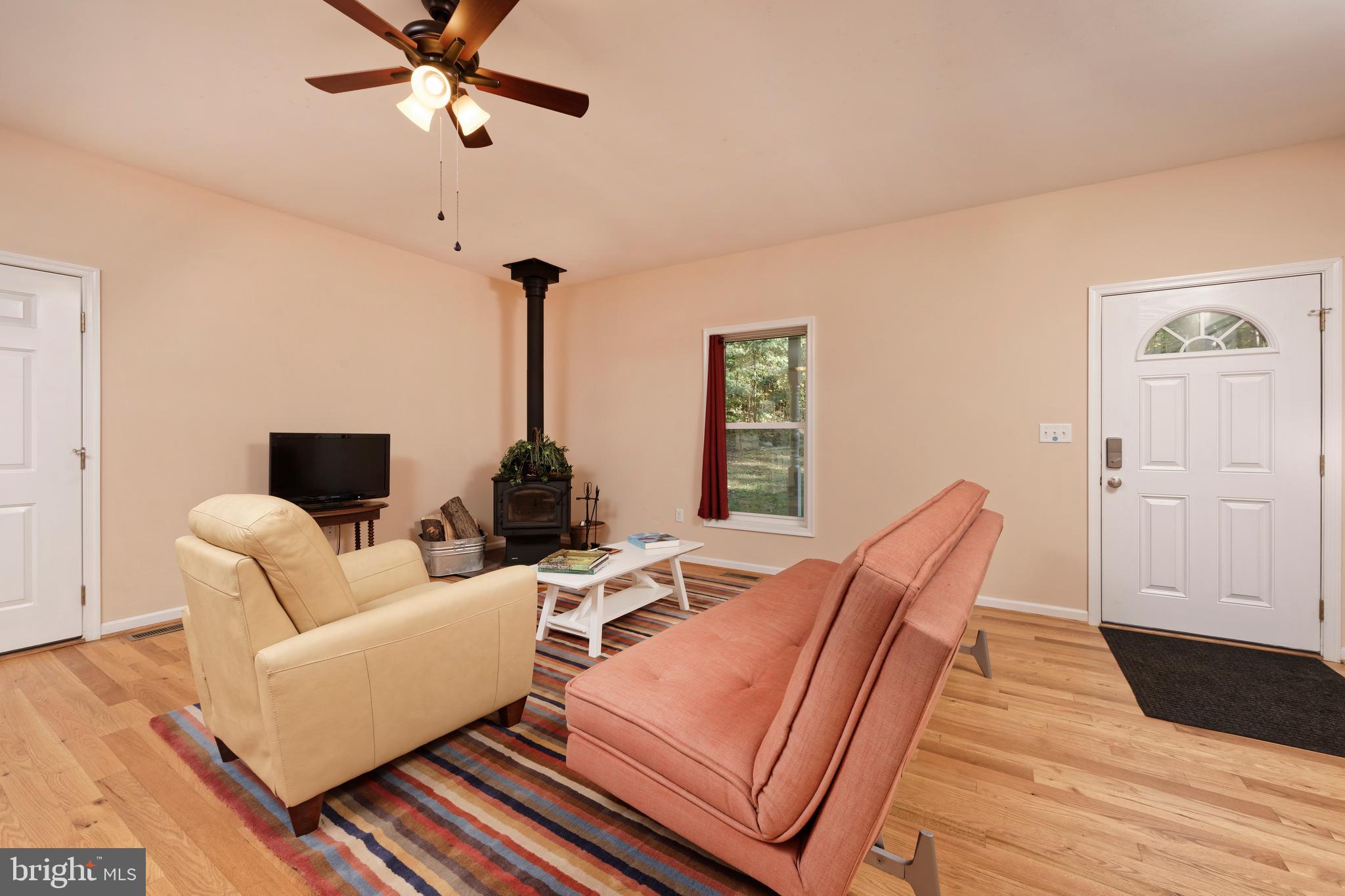 20615 Blue Ridge Mountain Road Paris, VA 20130 - Photo 65 of 80 Step inside the guest house to the living room