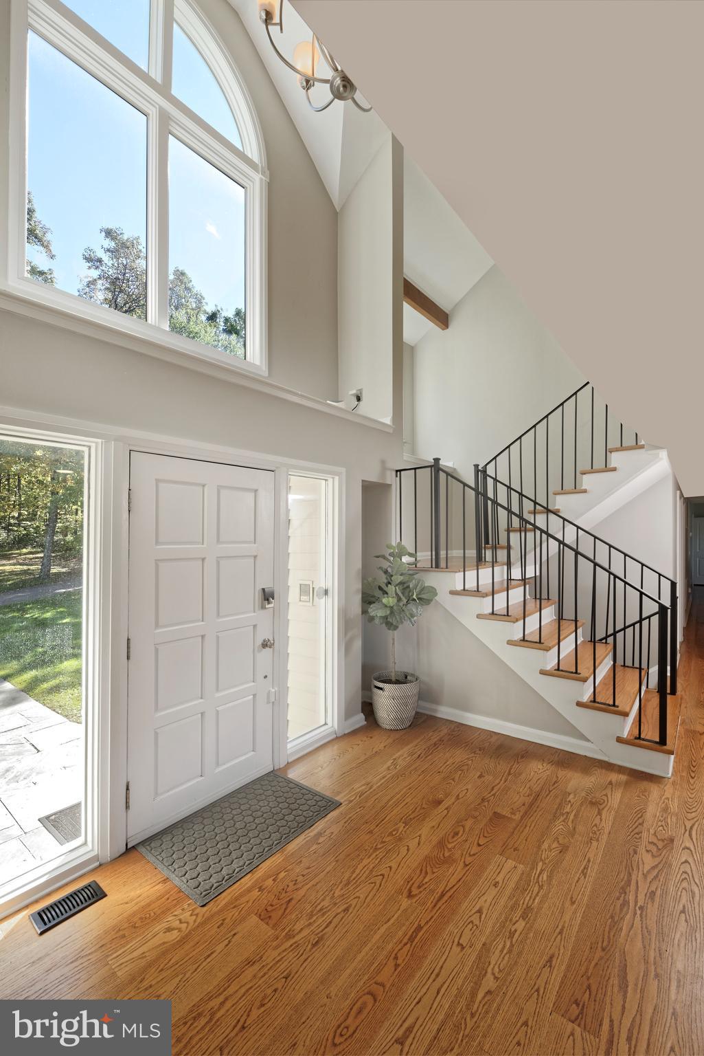 20615 Blue Ridge Mountain Road Paris, VA 20130 - Photo 7 of 80 Two story Foyer with new wrought iron railings