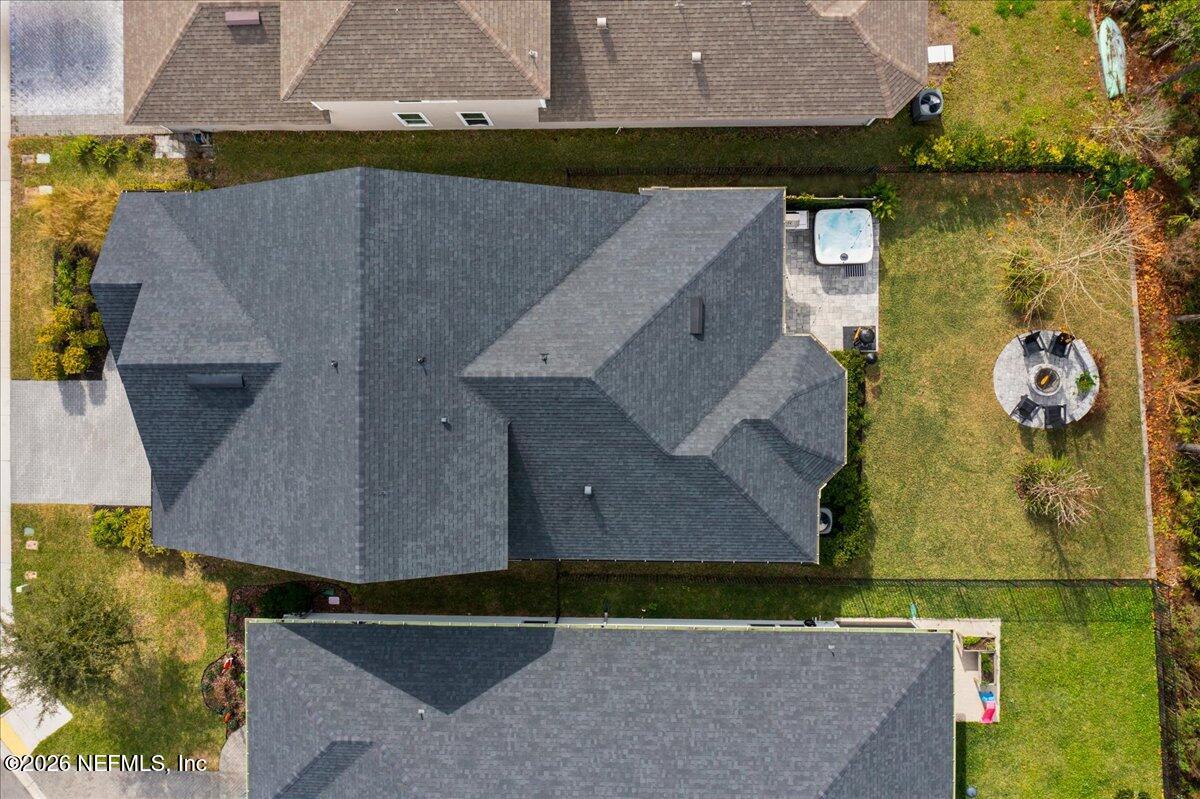 11098 Engineering Way Jacksonville, FL 32256 - Photo 40 of 62 an aerial view of a house with a yard
