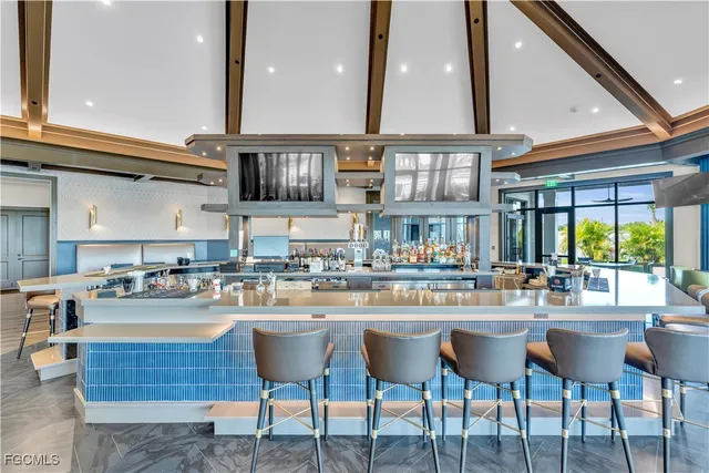 a kitchen with lots of counter top space