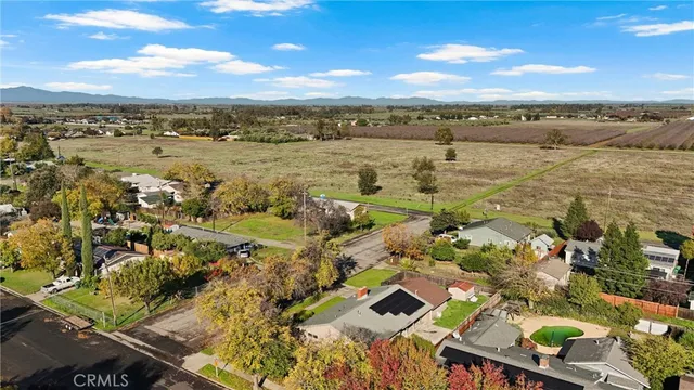 a view of an ocean and beach