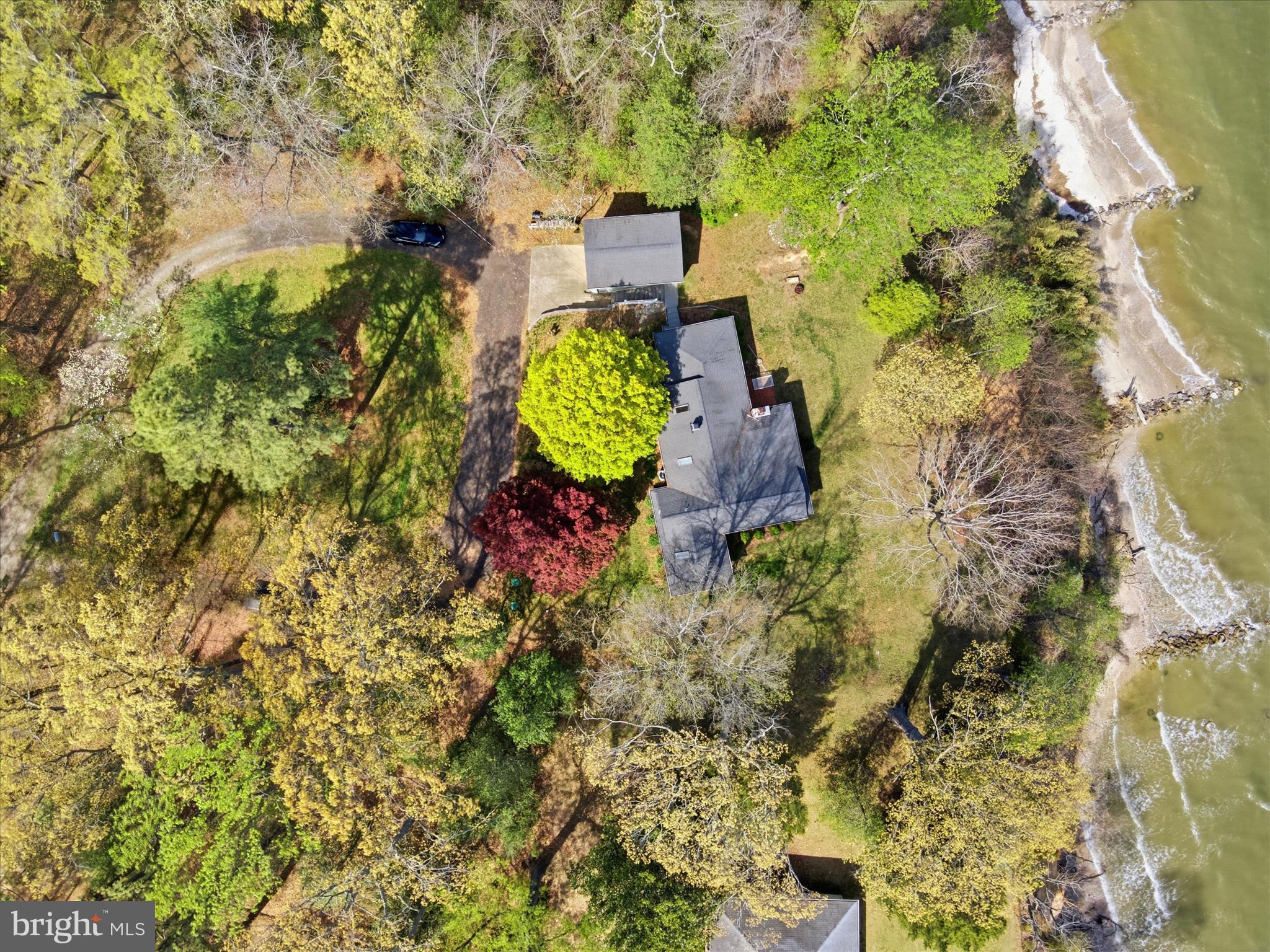 43732 Raspberry Lane Hollywood, MD 20636 - Photo 47 of 54 aerial view of a house with a yard
