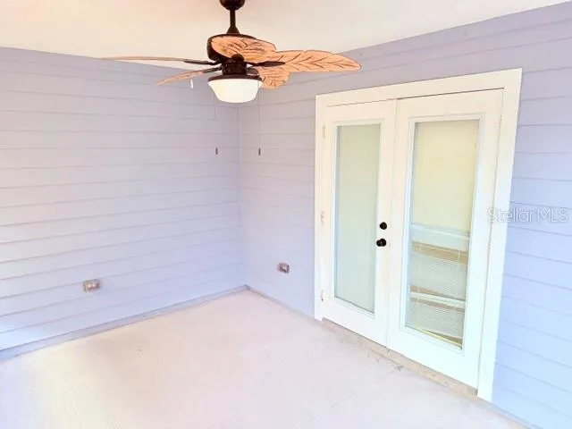 a view of empty room