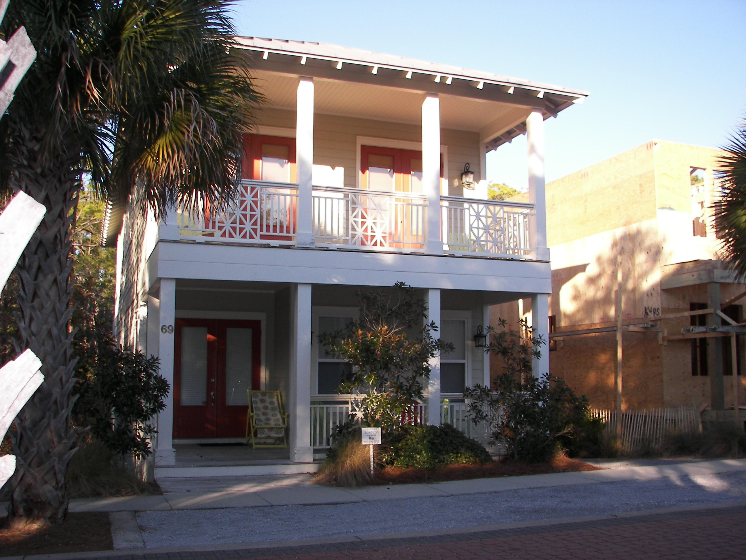 69 Lifeguard Loop West Inlet Beach, FL 32461 - Photo 2 of 34 front view of house with a yard