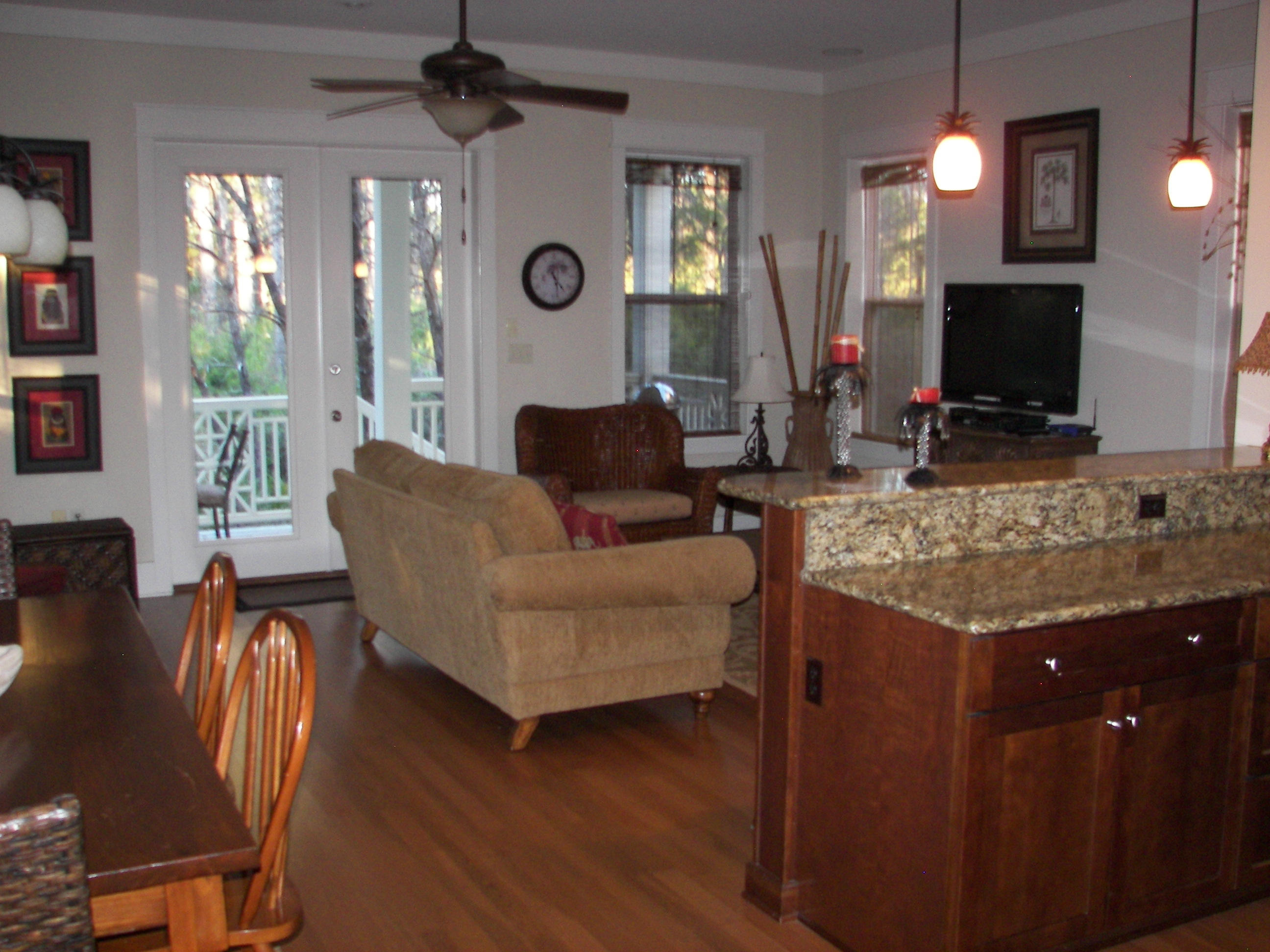 69 Lifeguard Loop West Inlet Beach, FL 32461 - Photo 5 of 34 a living room with furniture and a flat screen tv