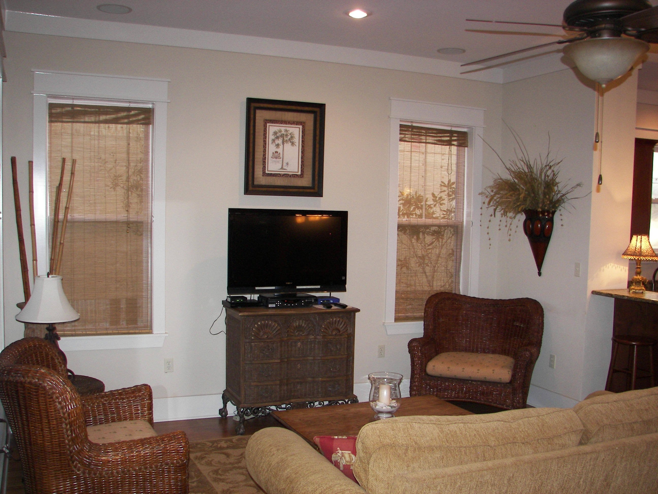 69 Lifeguard Loop West Inlet Beach, FL 32461 - Photo 8 of 34 a living room with furniture and a flat screen tv