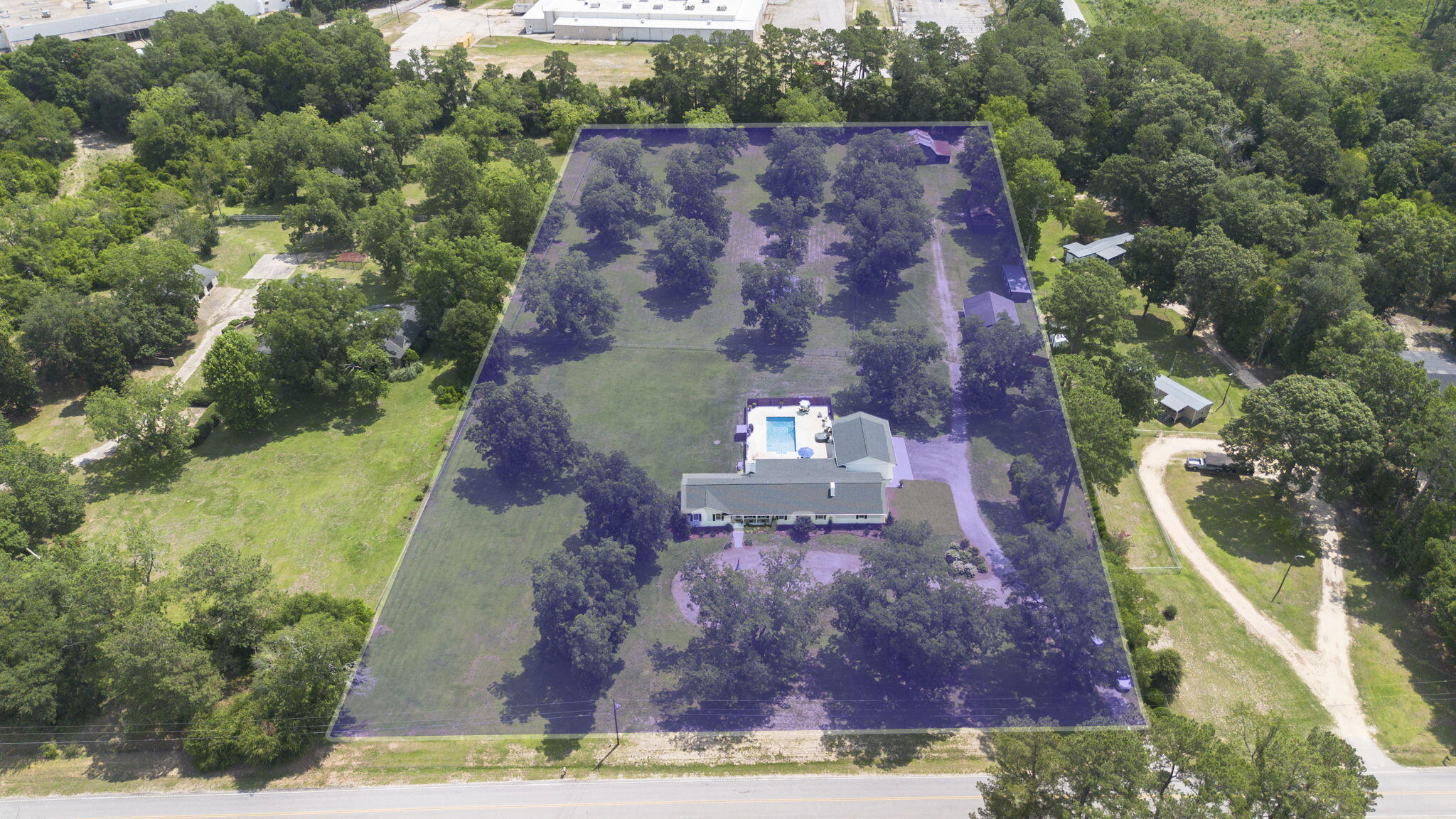 2045 Cains Mill Road Sumter, SC 29154 - Photo 82 of 83 Lot size of the 6.08 Acres
